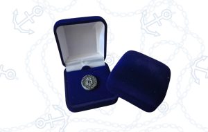 Przypinka UMG - wer. Polska Antyczne Srebro